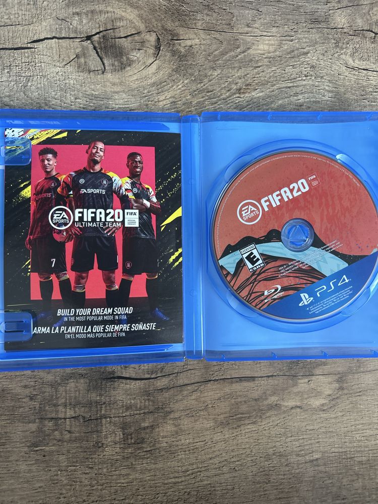 Диск для ps4,ps5 fifa20