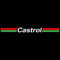 Pas przeciwsłoneczny Castrol naklejka 125x21cm racing gt rs gti sti