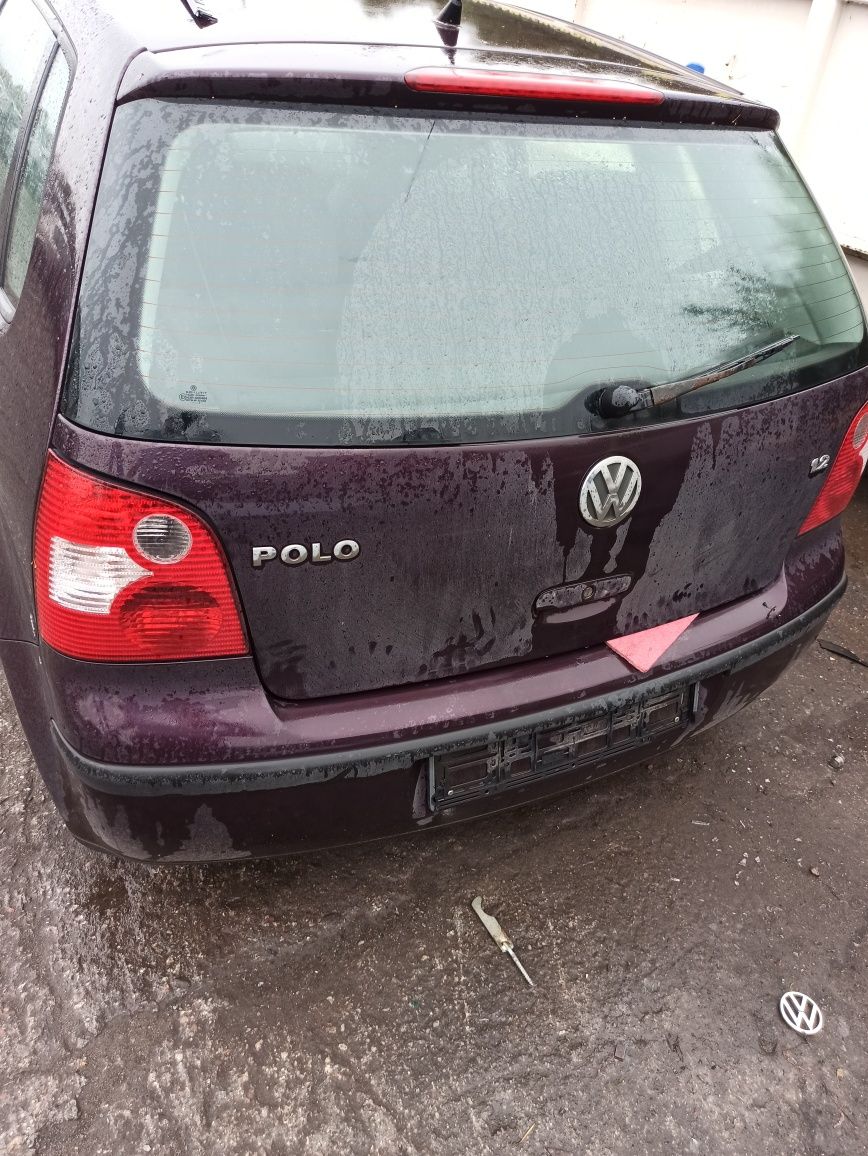 Vw Polo 9n okular maska zderzak lampy pas przód klapa bagażnika.