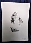 Desenho Tinta China Insecto Roger Uttama 2