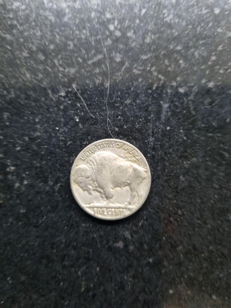 Moneta 5 centów USA Bizon/Indianin z 1914
