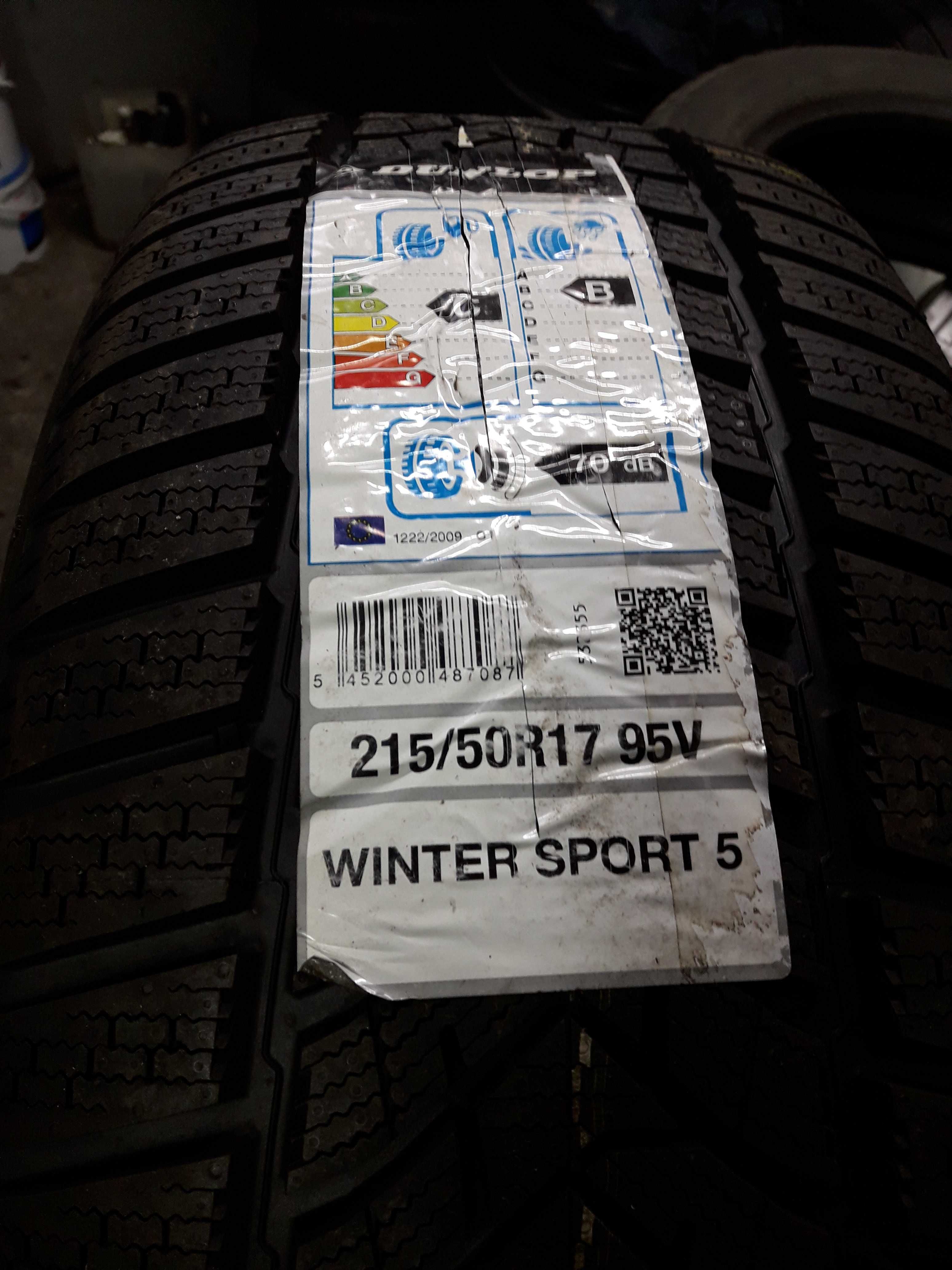 4 x opona zimowa 215/50R17 DUNLOP