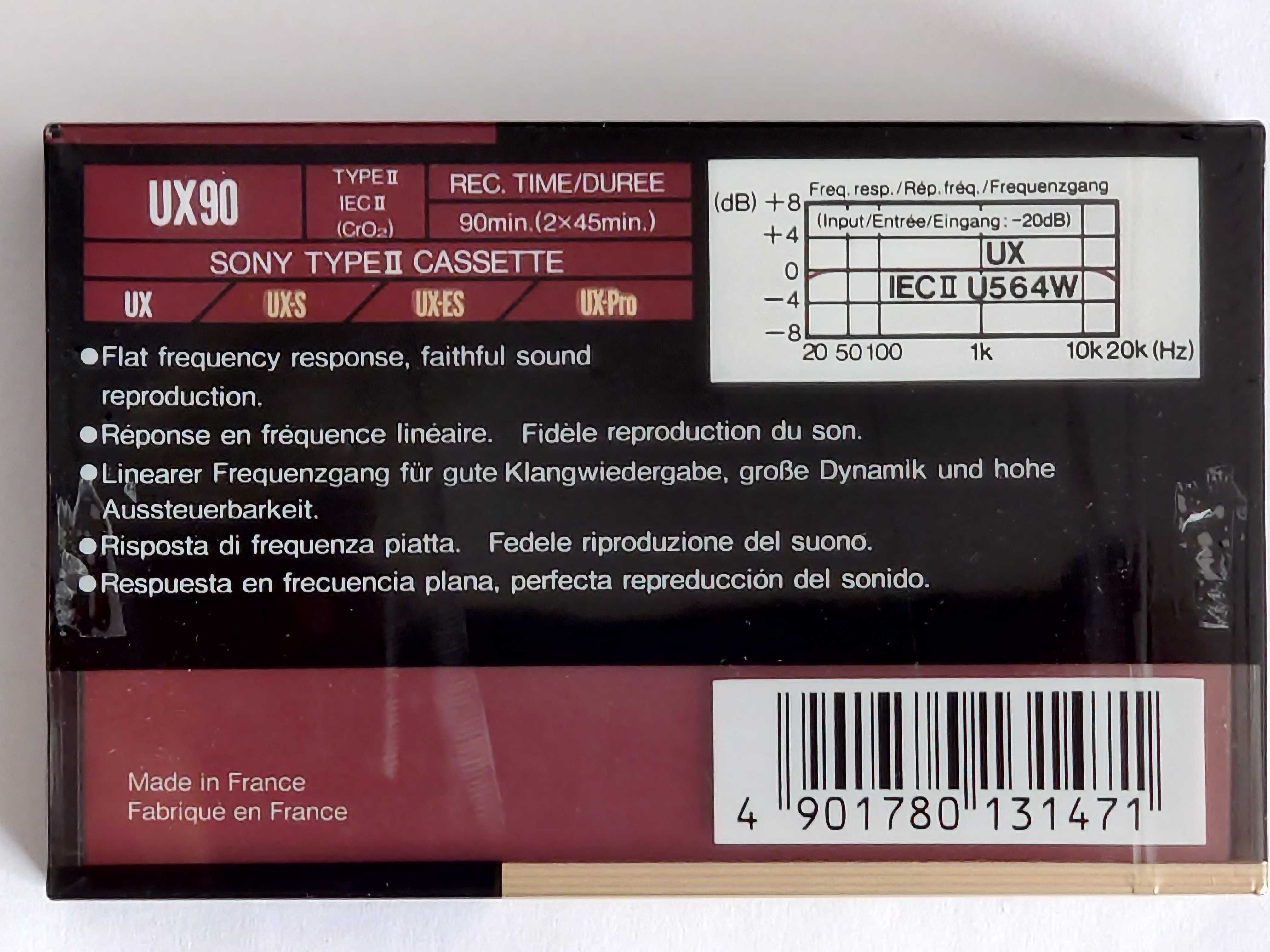 Sony UX 90 model na lata 1990/92 rynek Europejski