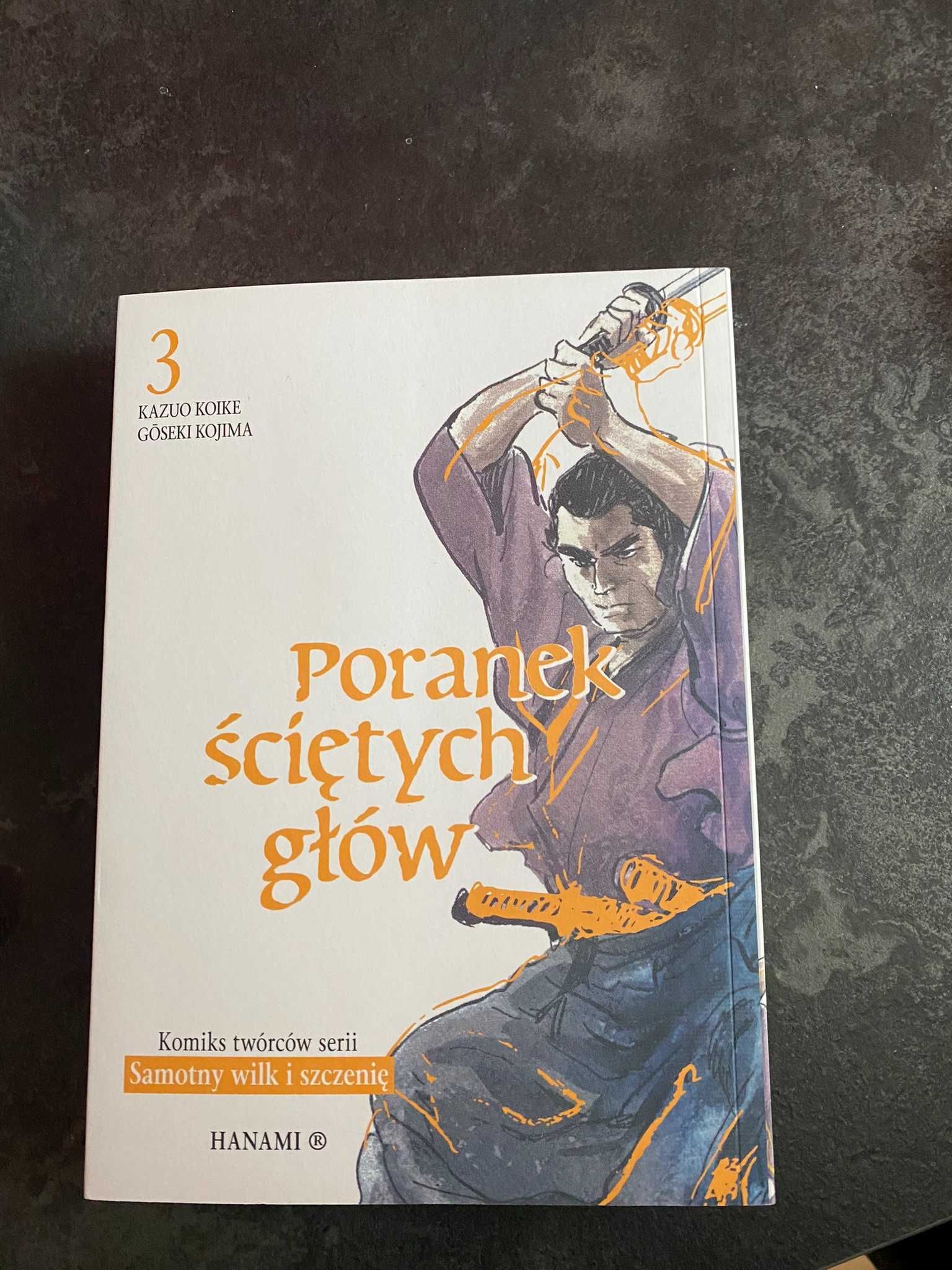 Poranek ściętych głów tom 3 manga komiks Kazuo Koike, Goseki Kojima