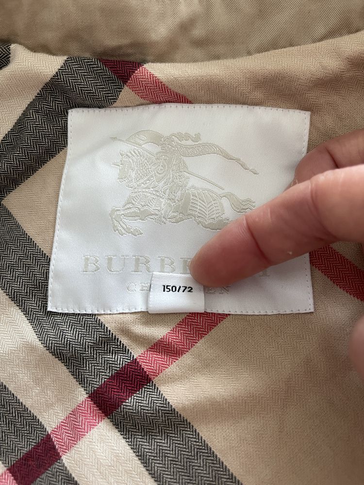 Gabardina BURBERRY criança