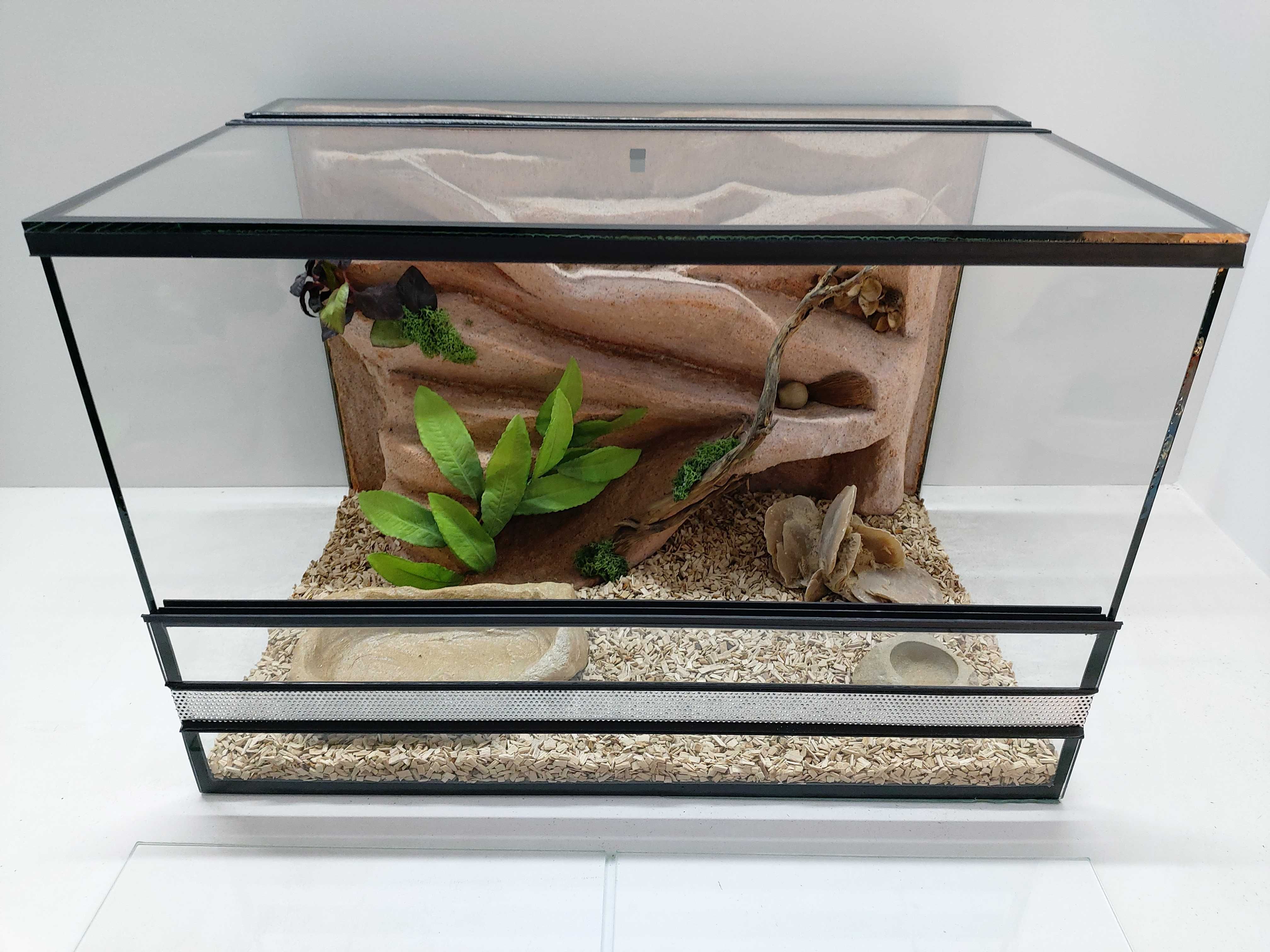 Ścianka do terrarium dla gekona lamparciego, agamy, Ś15P, AquaWaves