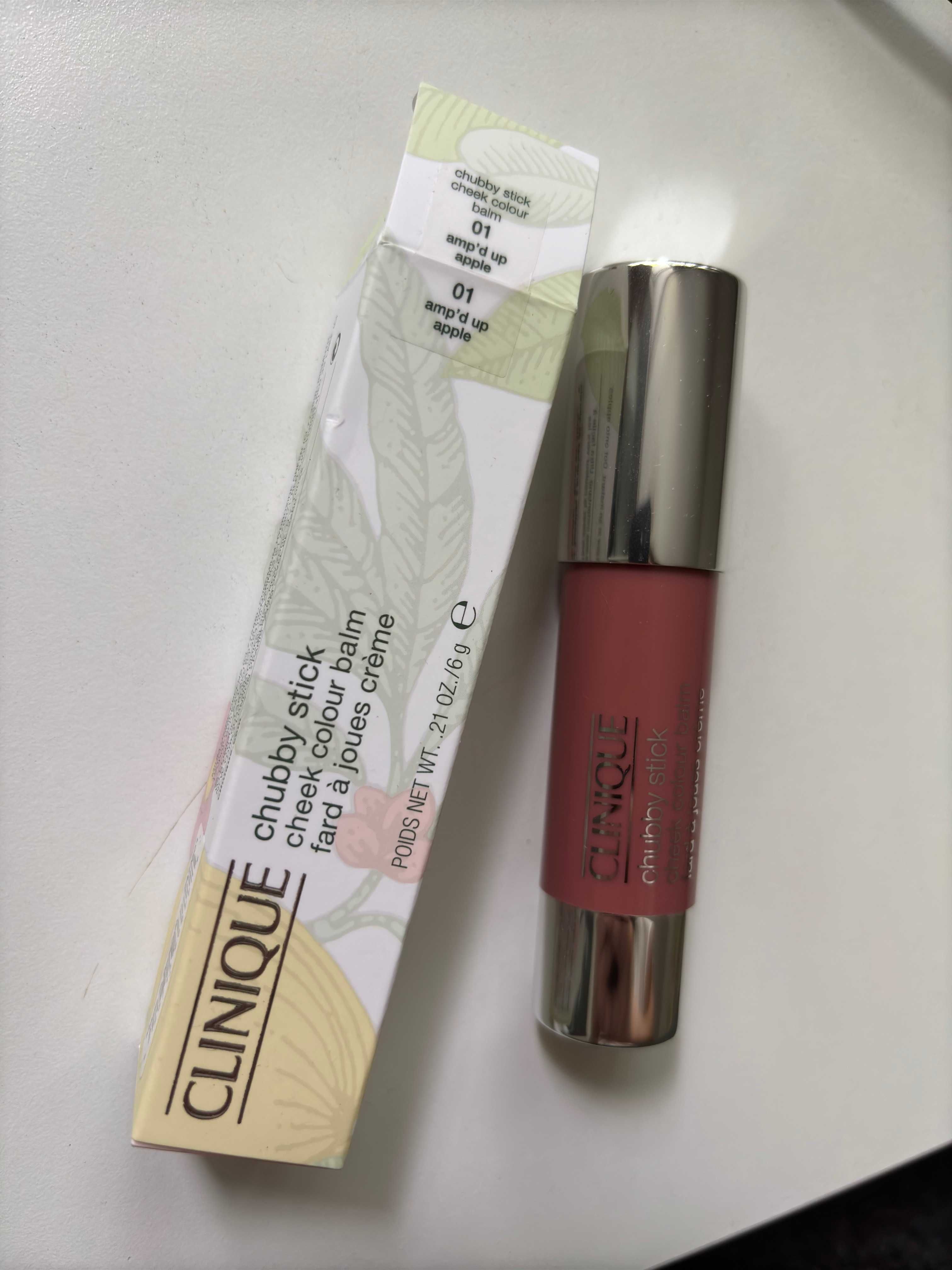 Clinique Chubby Stick Cheek Colour Balm Róż do policzków 01 Nowy