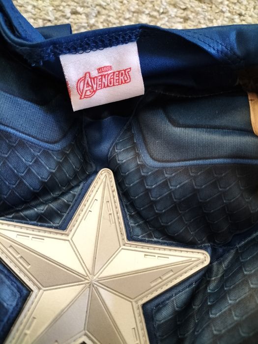 Strój Kapitan Ameryka 4-5 lat Avengers Marvel