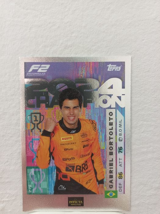 Karta Bortoleto 2024 Champion