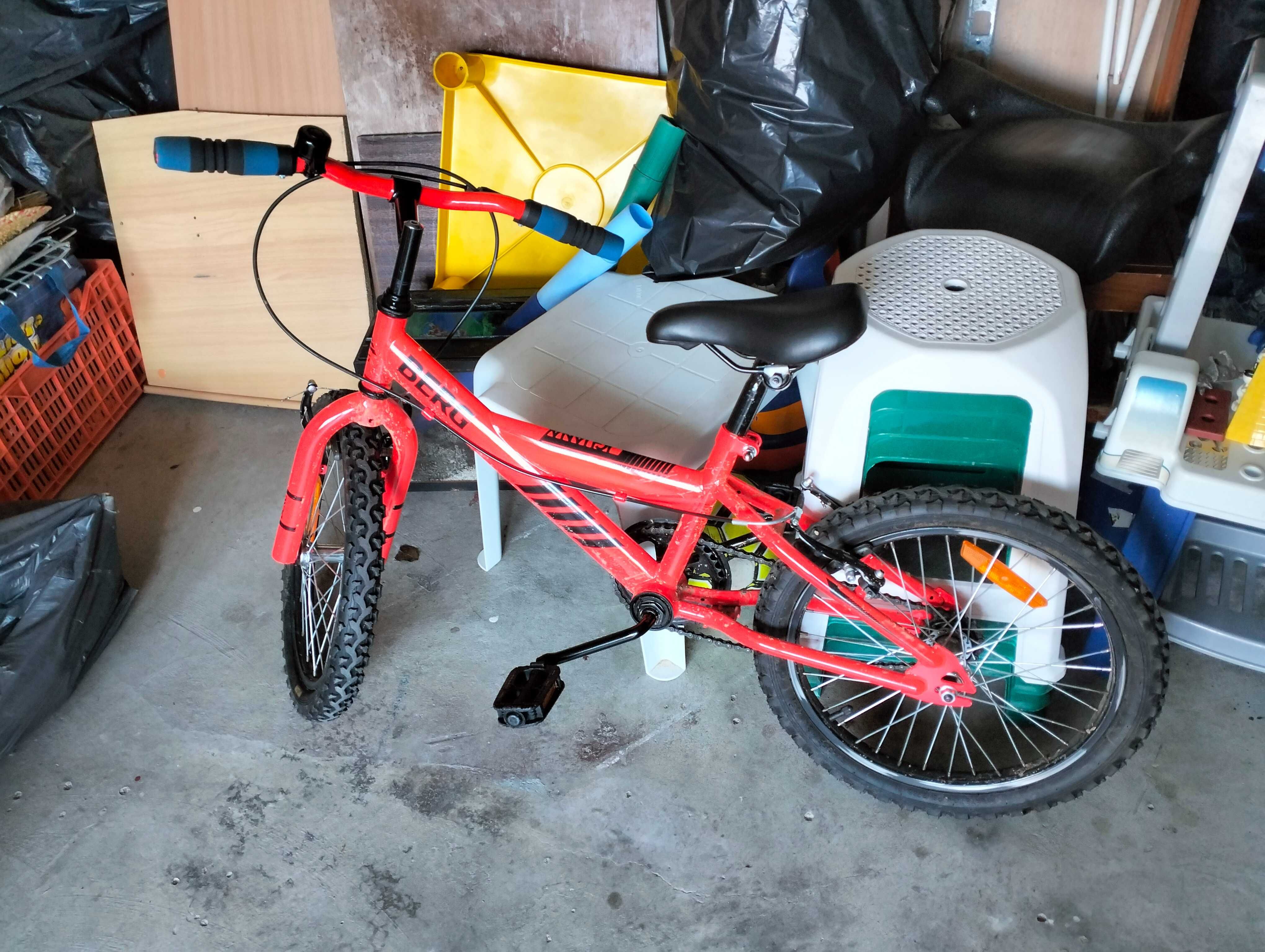 Bicicleta criança roda 18
