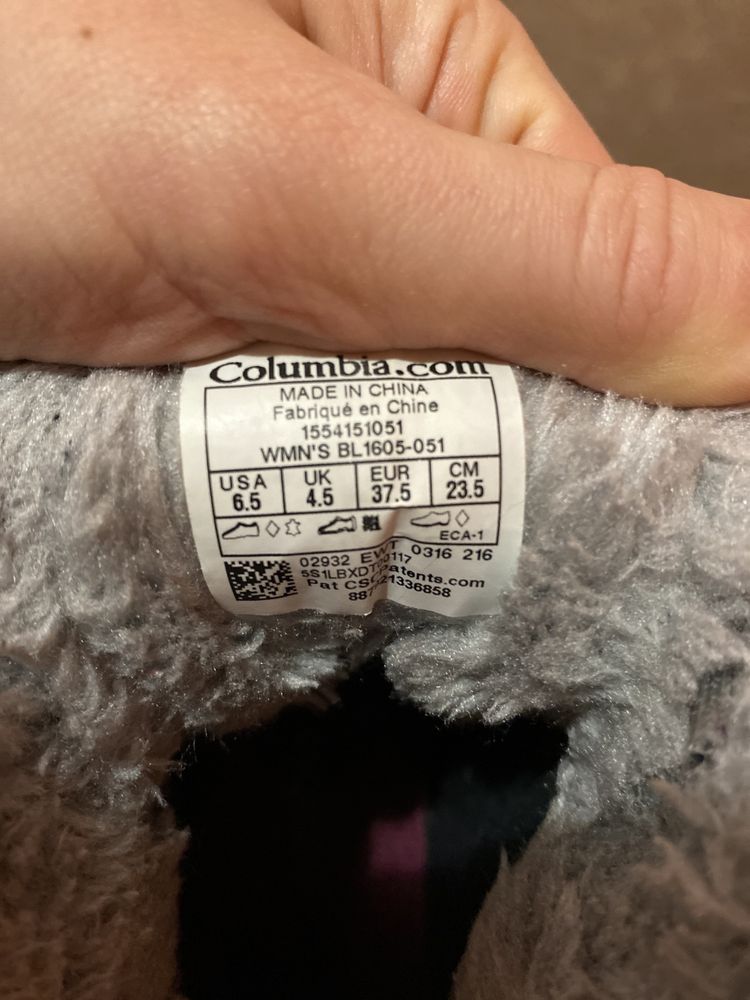 Жіночі ботинки черевики утеплені зимові Columbia Waterproof Omni-Heat