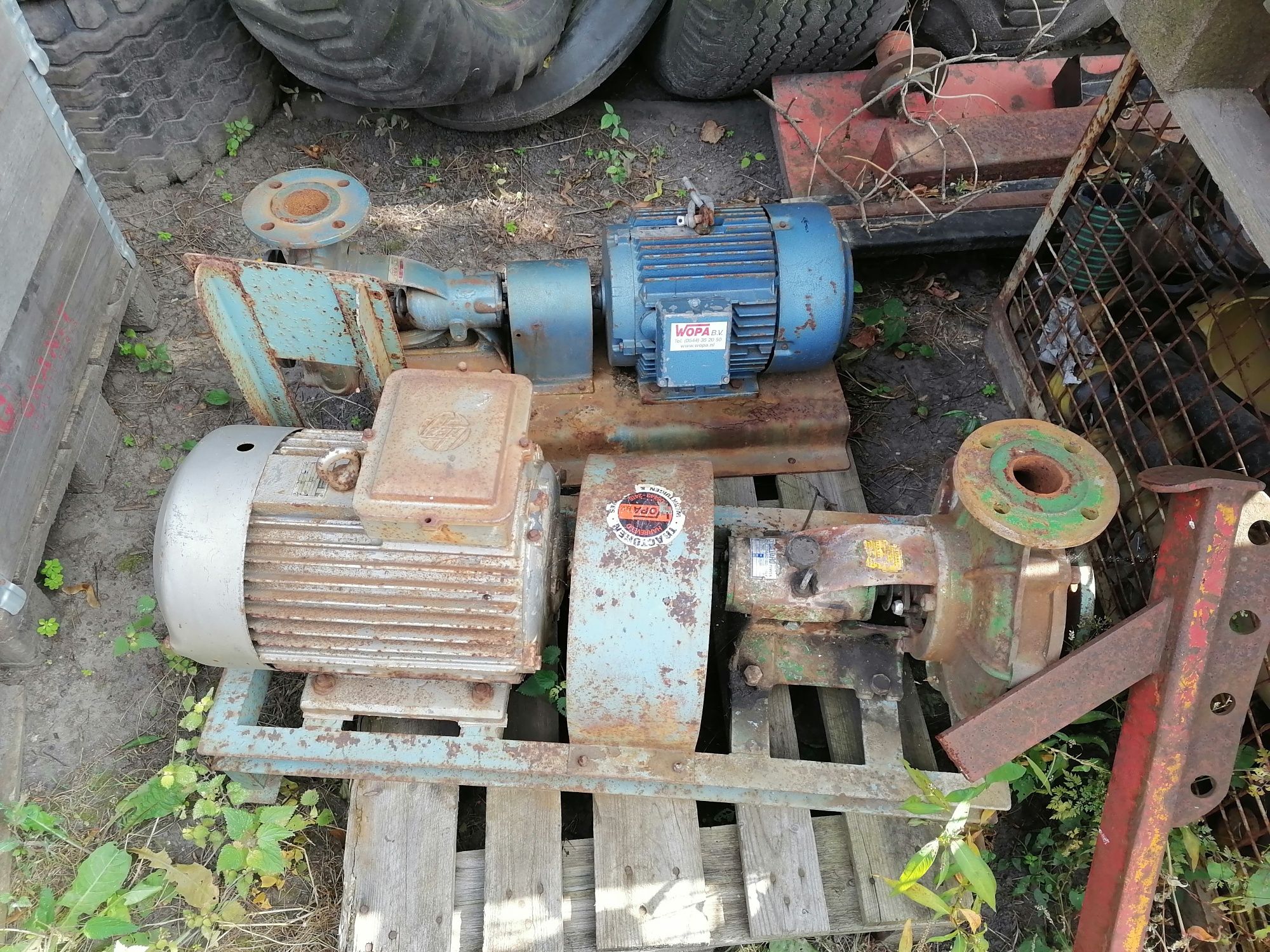 Pompa do deszczowni elektryczna motopompa