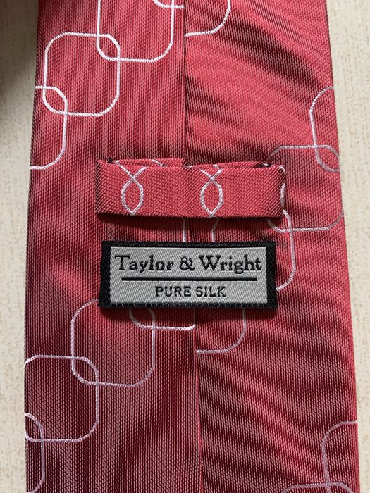 Jedwabny krawat Taylor and Wright