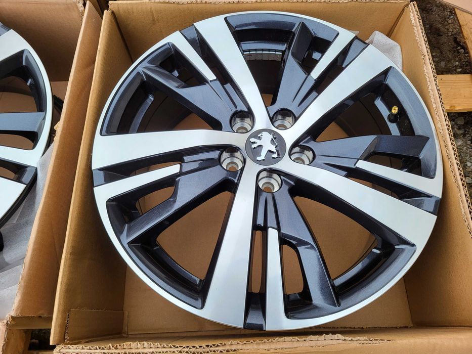 [631] Felgi aluminiowe Peugeot 18 Cali 5x108 Oryginał NOWE OKAZJA ! !