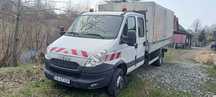Iveco Daily 70C17 Podwójna kabina 7 os, paka 4,5m, 170KM, bliźniaki
