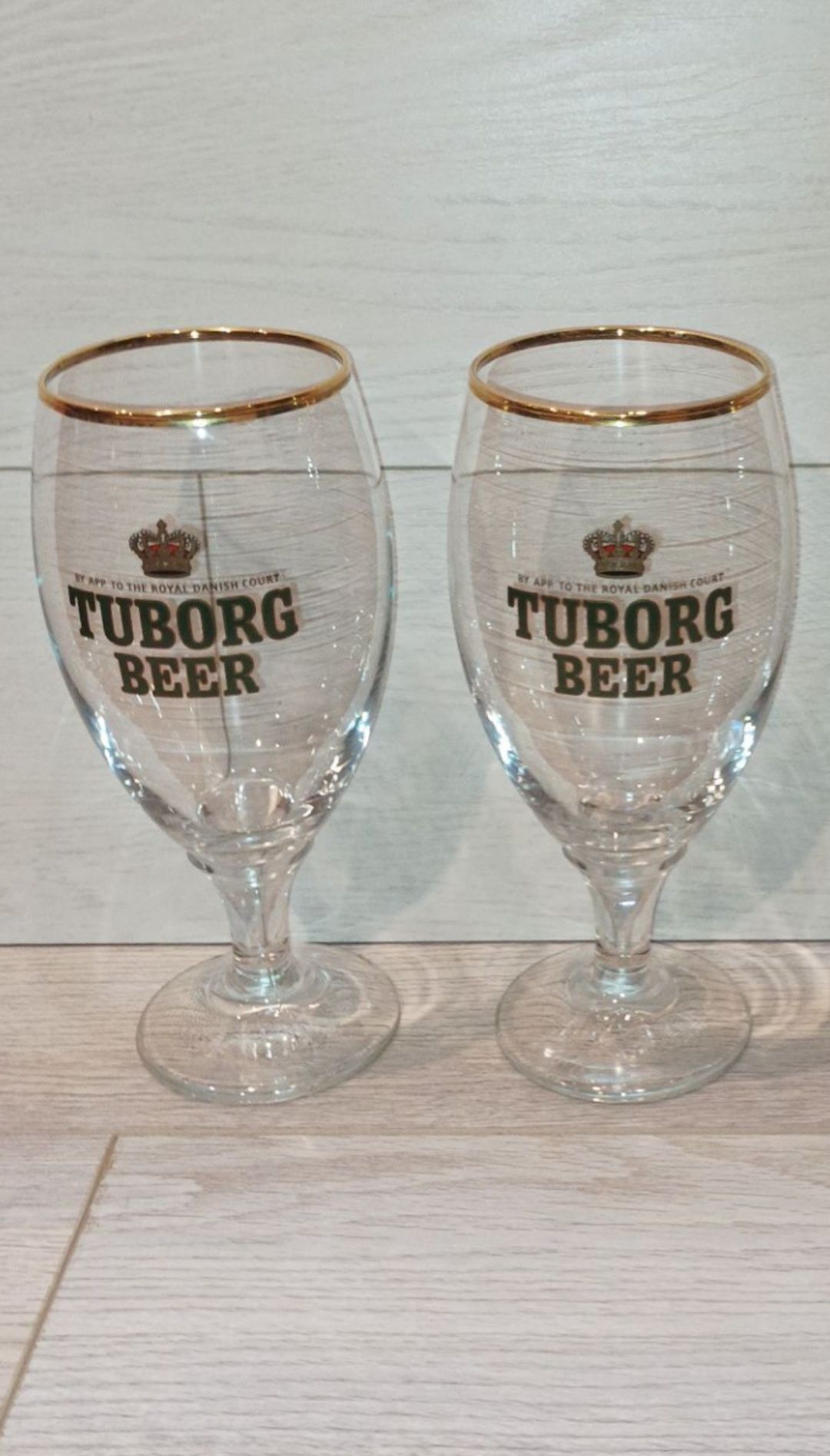 Бокалы Tuborg 0,6 L. Туборг. Пивные. 600 мл.