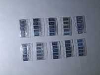 50шт.Набор резисторов SMD 2512 0,005 0,01 0,05 0,1 0,2 0,33 0,5-1,0 Om