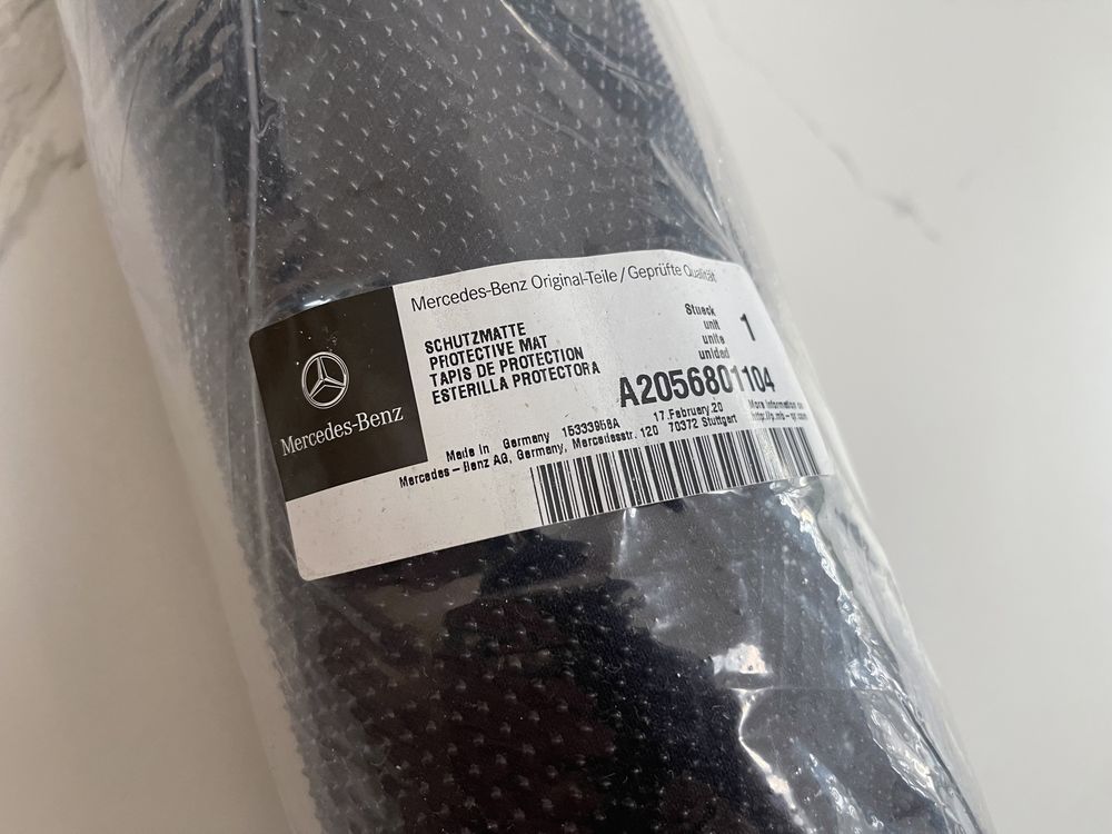 Nowa oryginalna mata wykładzina bagażnika Mercedes C W205