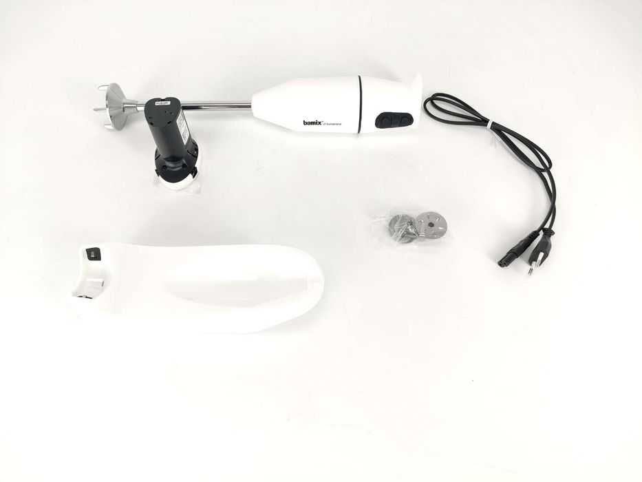 Blender ręczny Bamix Cordless 200 W biały