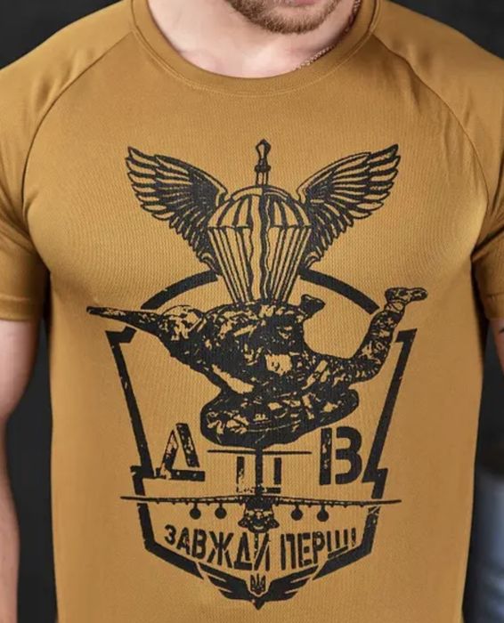 Футболка ЗСУ  потовідвідна Coolmax ДШВ,Піхота ,Морська піхота