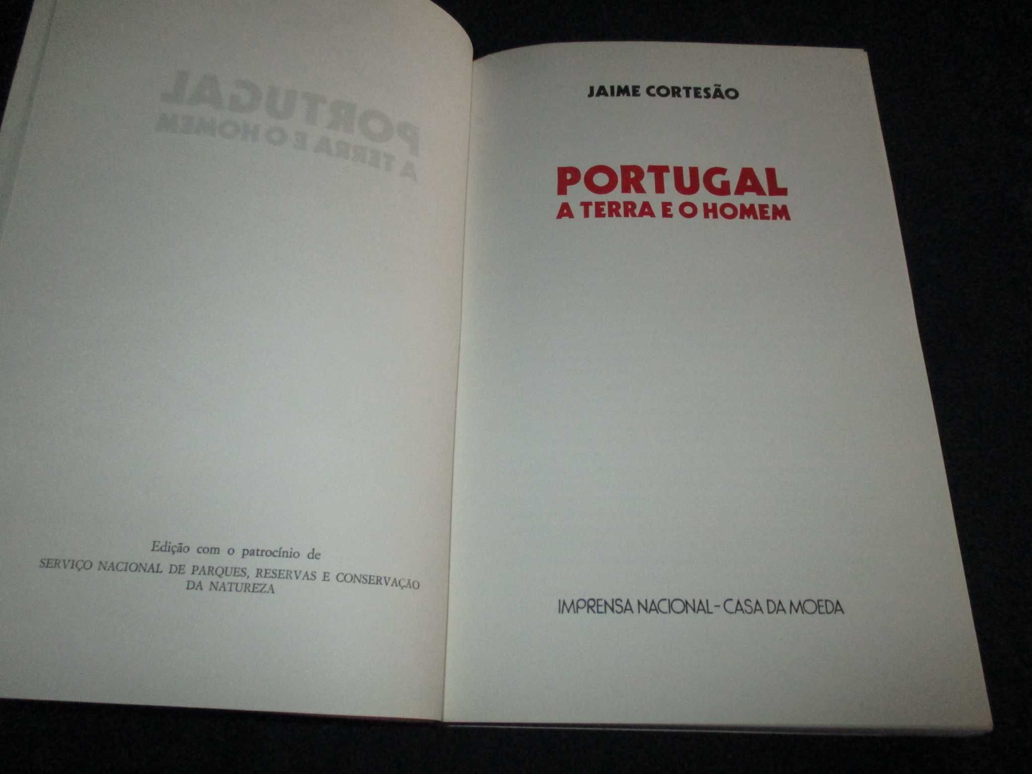 Livro Portugal A Terra e o Homem Jaime Cortesão