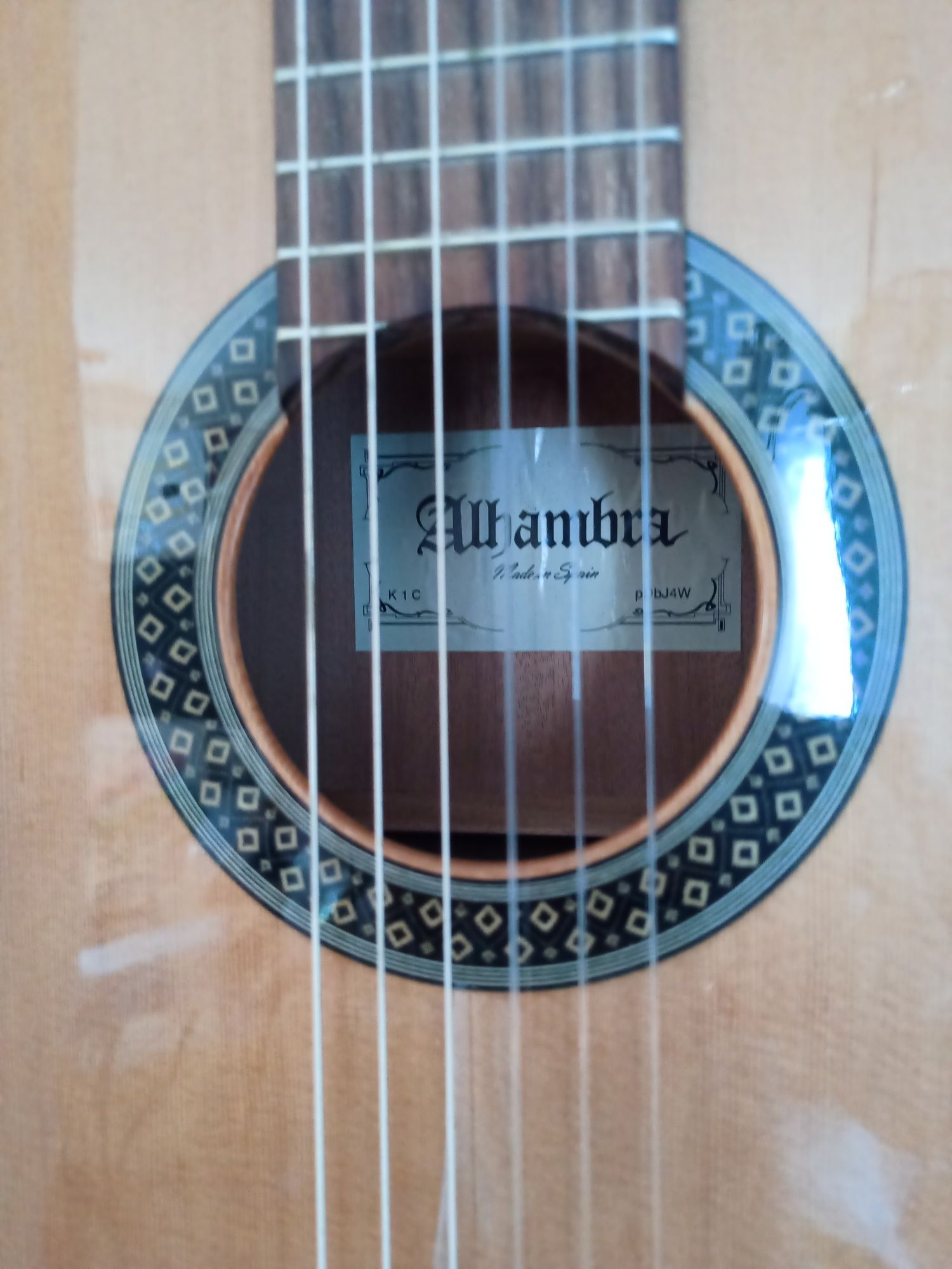 Gitara Klasyczna 3/4 Alhambra K1C Made on Spalin Lity Cedr