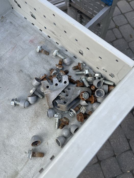 Szafki Sortimo zabudowa serwisowa regały do busa warsztat