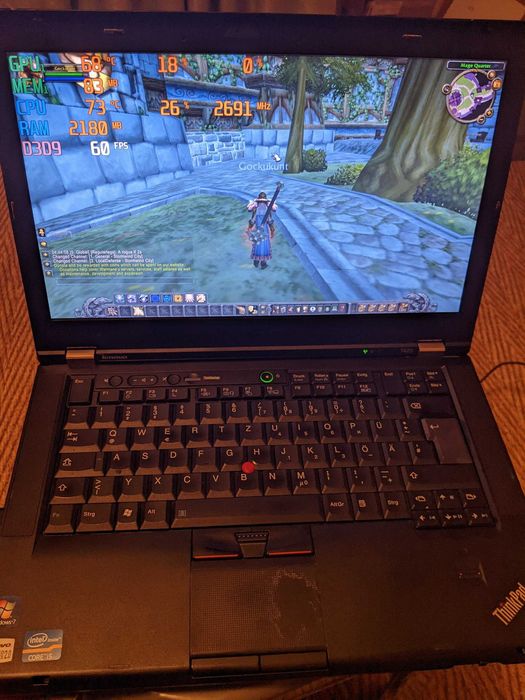 Lenovo thinkpad t420 i5-2410M 8gb ram nvidia 4200m 500gb hdd германия