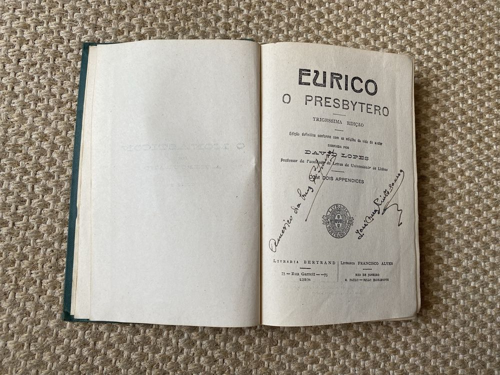 Eurico O Presbytero - 1889  e Uma Familia Ingleza