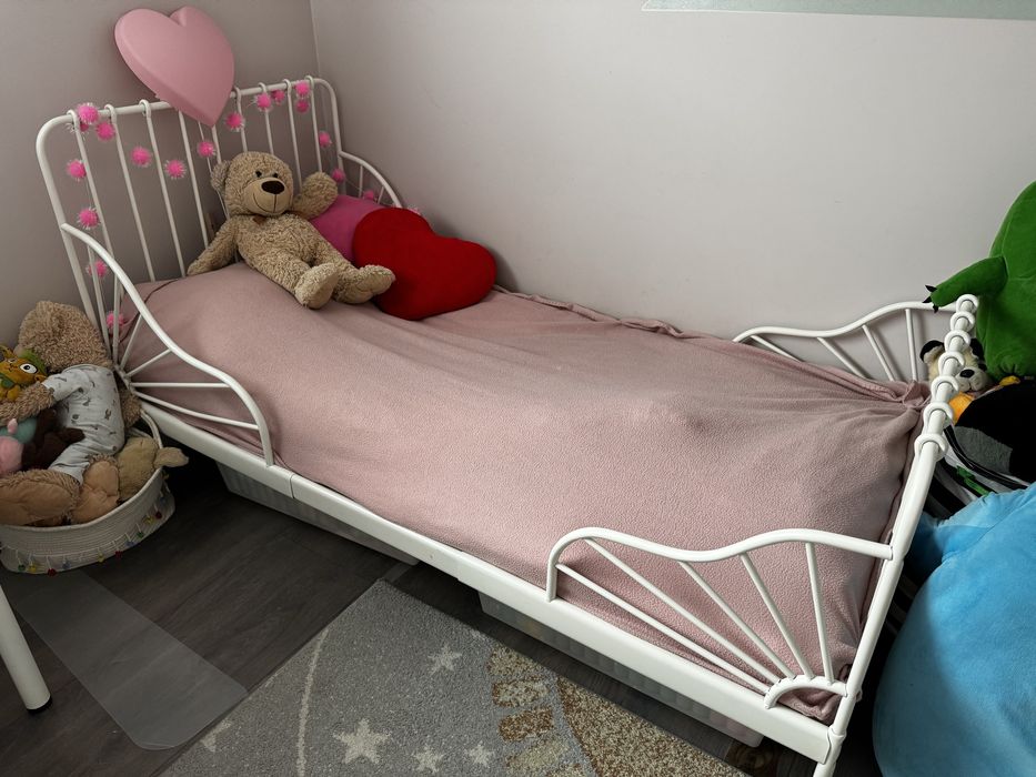 Łóżko dziecięce Minnen z materacem vimsig