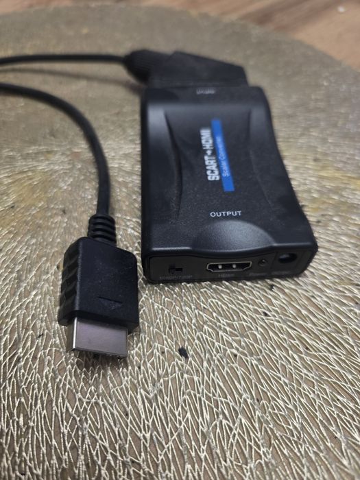 Konsola PSX przerobiona, przejściówka na HDMI, pad, karta pamięci