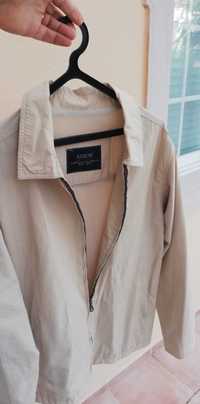 Blusão - casaco de meia estação - sport - cor creme - tam L / 52