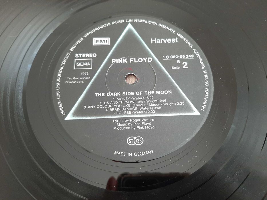 Pink Floyd - Dark Side of The Moon - Germany - Vinil LP
