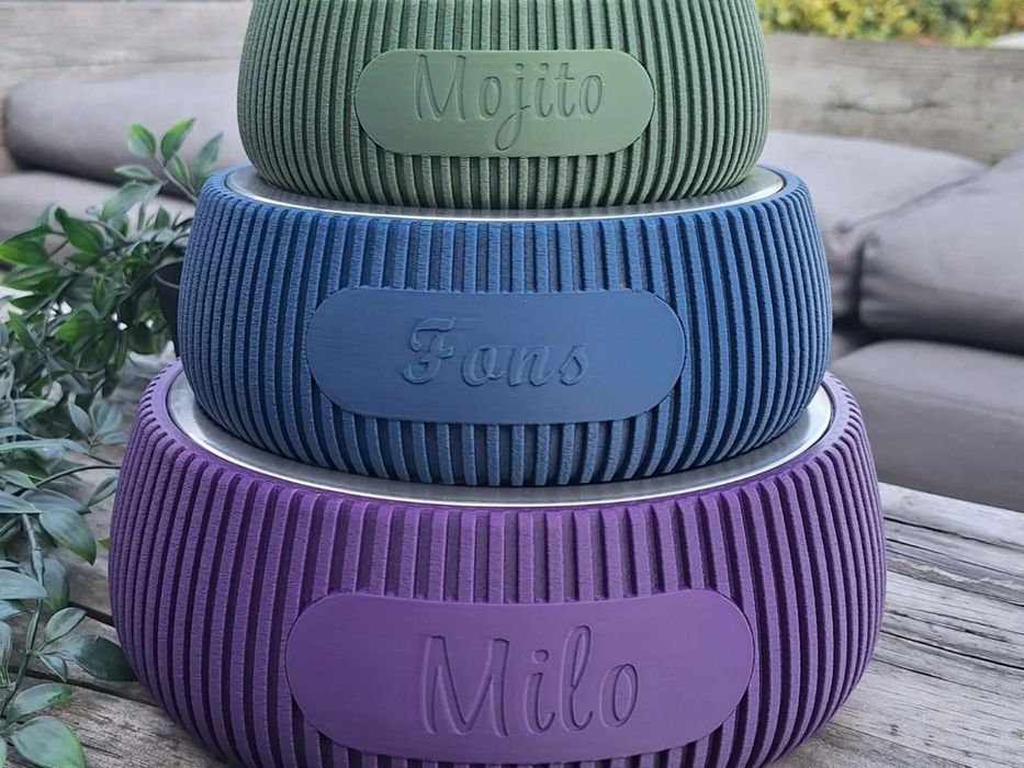 Tigela Estilo Japandi para Comida de Animal