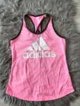 Koszulka sportowa Adidas różowa fitness lato bluzka