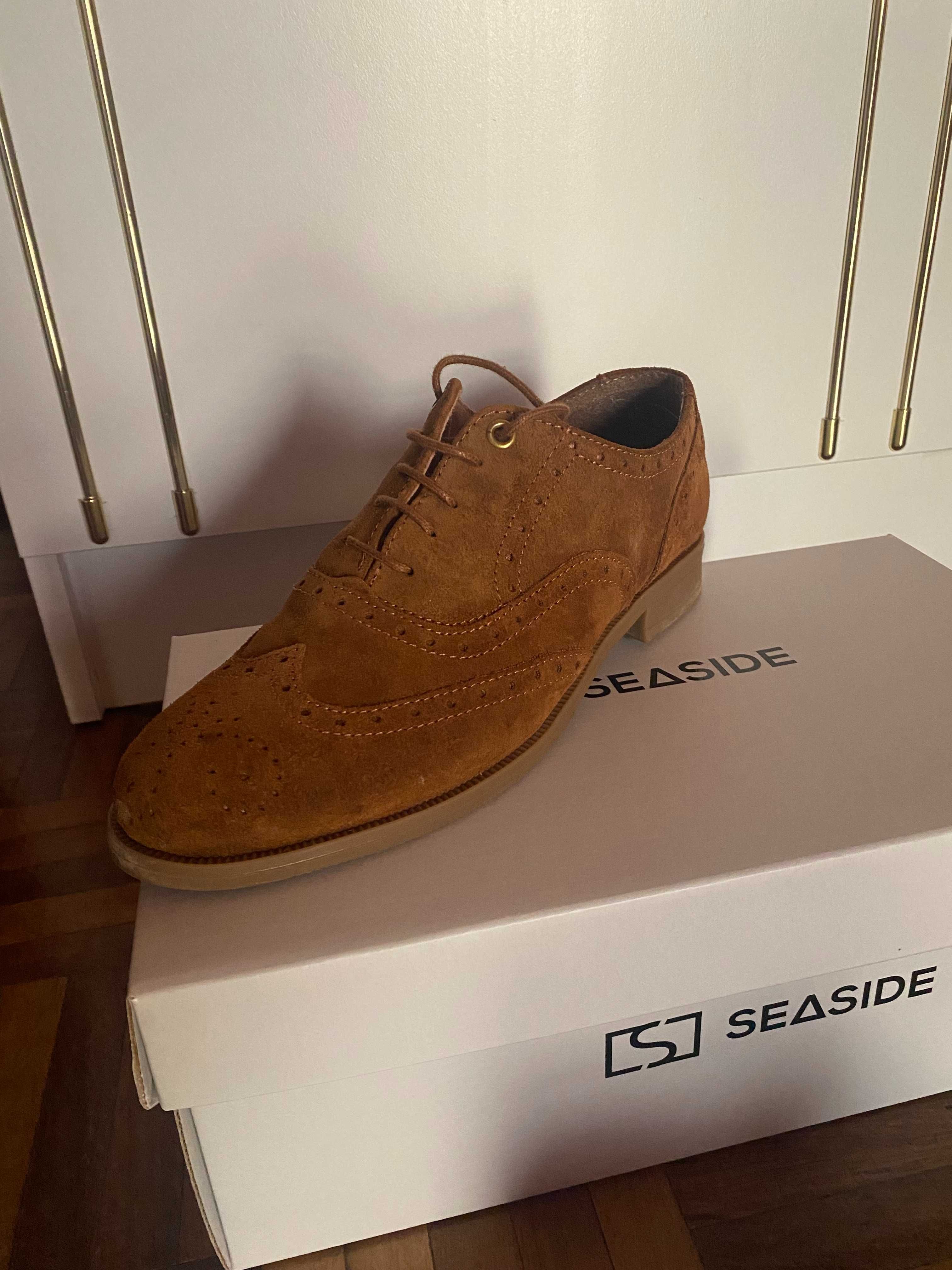 Sapatos Seaside de camurça