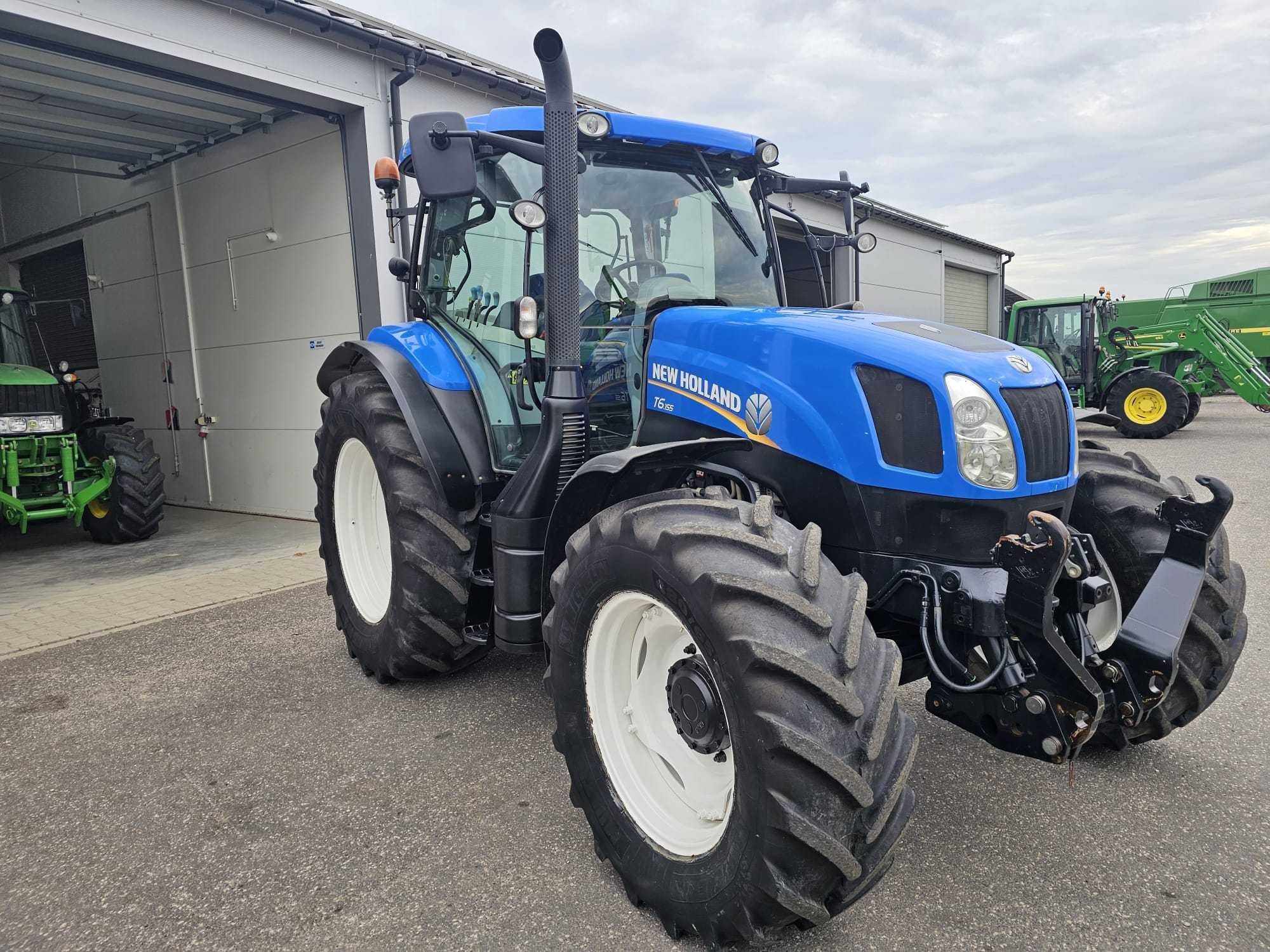 New Holland T6.155 rok 2012 , przedni TUZ , tylko 6500 h , SUPER STAN