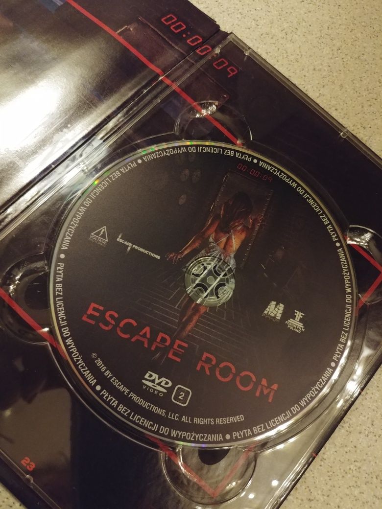 Film dvd Escape Room