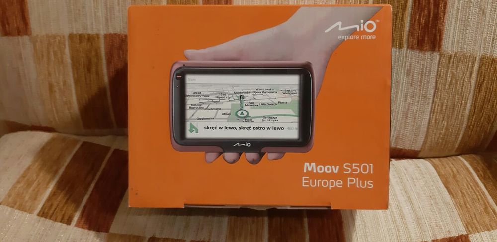 Nawigacja Mio Moov S501 Europe Plus (44 kraje) stan idealny!