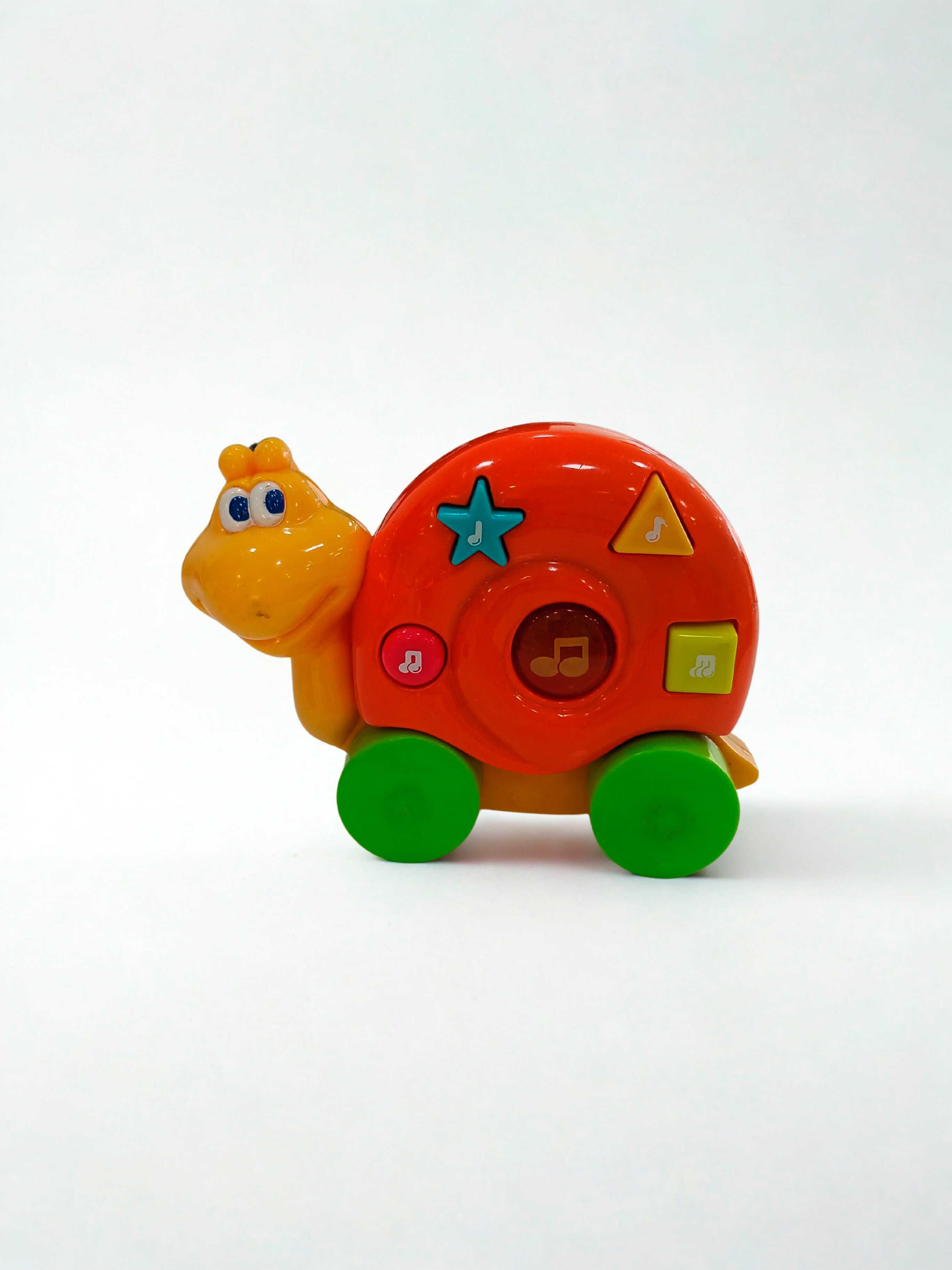 Brinquedo caracol musical
