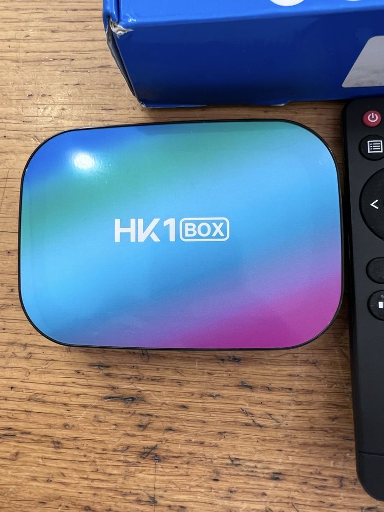 Box Android TV HK1 Box - para peças, nao liga