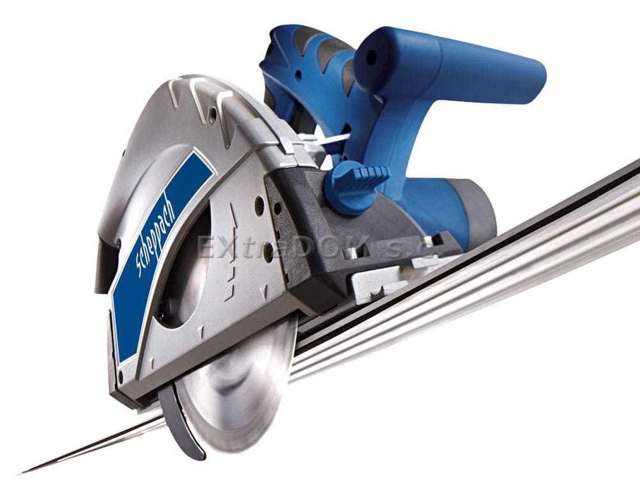 Дискова пила занурювальна 160 мм Scheppach PL55 + рейка