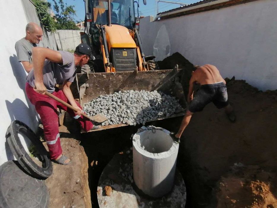 сливная яма выгребная яма наливной колодец яма для канализации одесса