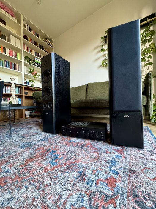 denon pma-525R amplituner + kolumny eltax symphony 8.2