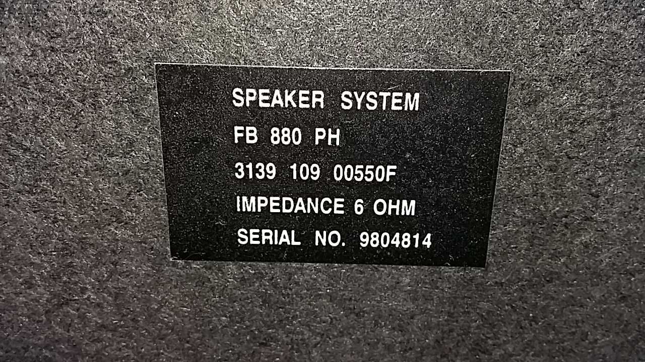 Ładne mocne Kolumny Philips FB880PH G-Sound Technology Sprawne