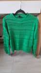 zielony sweter..