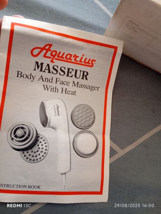 Massajador para cara ou corpo