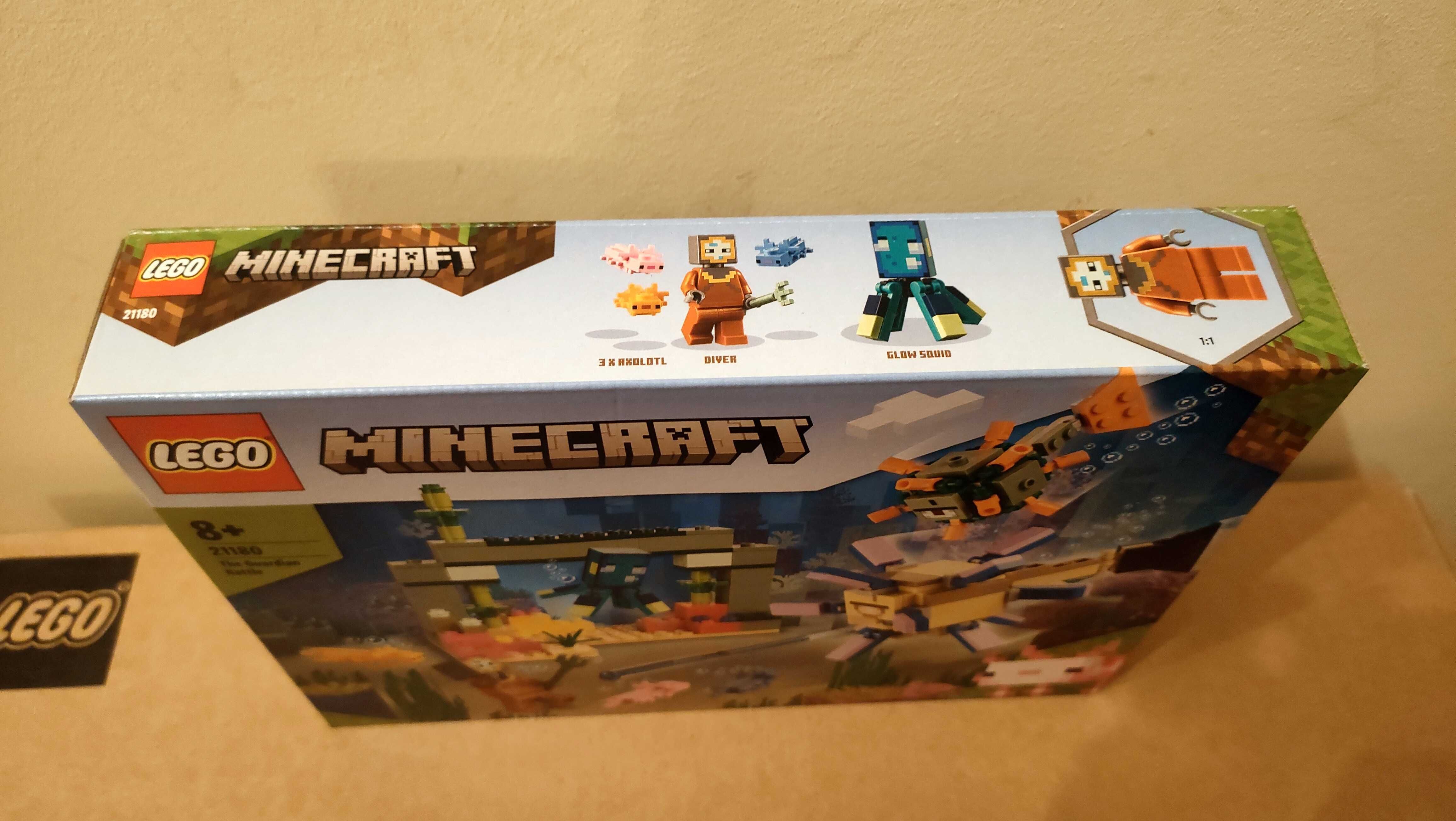 LEGO 21180 Minecraft - Walka ze strażnikami