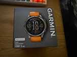 Garmin fenix® 8 — 47 mm, AMOLED Sapphire, Spark Orange