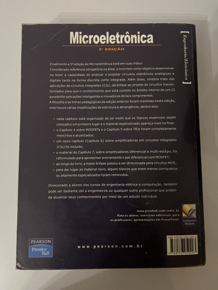 Livro Microeletrónica - Sedra Smith